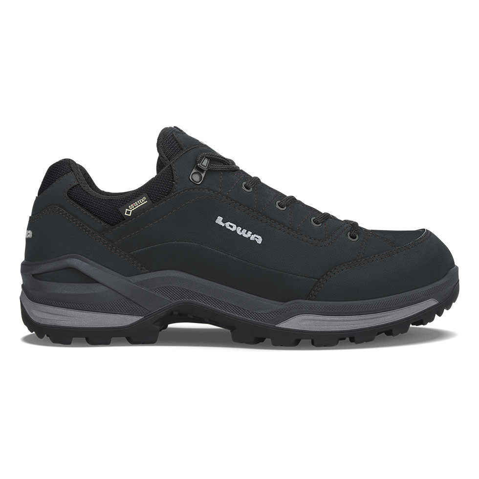 Scarpe Montagna Uomo Lowa Renegade GTX Lo Nere/Profondo Grigie OLWDIC-319